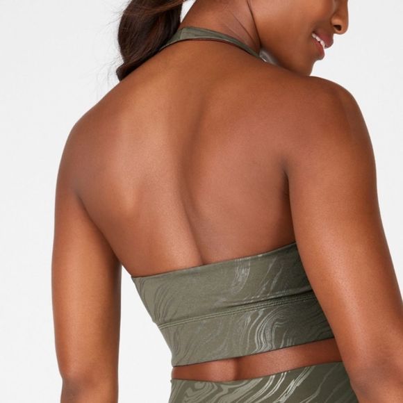 Fabletics Ribbed knit halter bralette - Picture 5 of 5